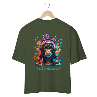 Nome do produto CAMISETA OVERSIZED, MONKEY LET´S DANCE