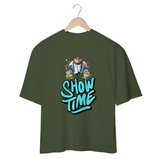 Nome do produto CAMISETA OVERSIZED PETS, MEU MALVADO FAVORITO SHOW TIME