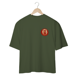 Nome do produto CAMISETA OVERSIZED MINIMALISTA, SAMURAI CAT