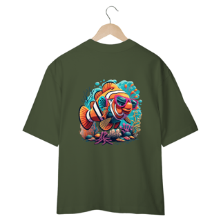 Nome do produto CAMISETA OVERSIZED COSTAS FISH