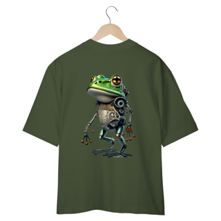 Nome do produto CAMISETA OVERSIZED COSTAS, FROG ROBOTIC
