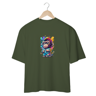 Nome do produto CAMISETA OVERSIZED, MONKEY
