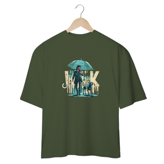 Nome do produto CAMISETA OVERSIZED DOG, LINHA FILME JOHN WICK BE KIND TO ANIMALS