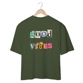 Nome do produto CAMISETA OVERSIZED, CAMALEAO GOOD VIBES