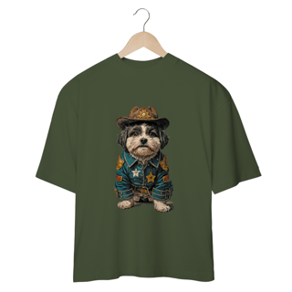 Nome do produto CAMISETA OVERSIZED, DOG SHIH TZU
