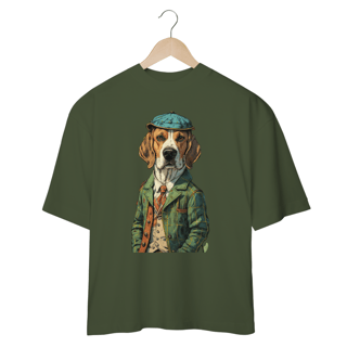 Nome do produto CAMISETA OVERSIZED, DOG BEAGLE SHERLOCK HOLMES