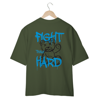 Nome do produto CAMISETA OVERSIZED COSTAS, URSINHO FIGHT HARD