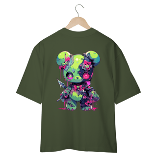 Nome do produto CAMISETA OVERSIZED COSTAS, URSINHO PYSCHO