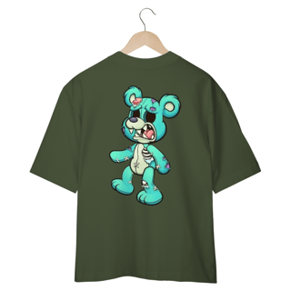 Nome do produto CAMISETA OVERSIZED COSTAS, URSINHO PYSCHO