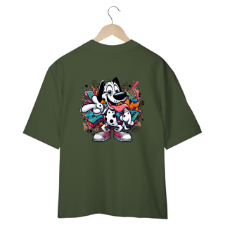 Nome do produto CAMISETA OVERSIZED COSTAS, DOG DÁLMATA