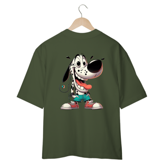 Nome do produto CAMISETA OVERSIZED COSTAS, DOG DÁLMATA