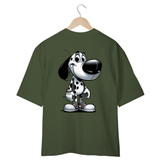 Nome do produto CAMISETA OVERSIZED COSTAS, DOG DÁLMATA