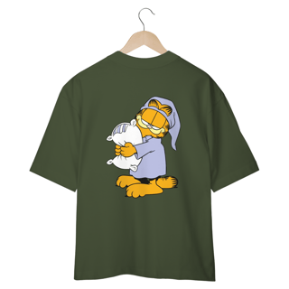Nome do produto CAMISETA OVERSIZED COSTAS, CAT GARFIELD