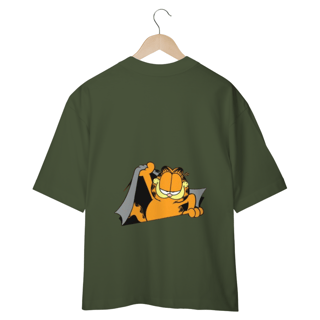 Nome do produto CAMISETA OVERSIZED COSTAS, CAT GARFIELD