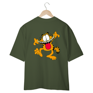 Nome do produto CAMISETA OVERSIZED COSTAS, CAT GARFIELD