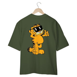 Nome do produto CAMISETA OVERSIZED COSTAS, CAT GARFIELD