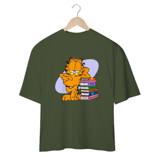 Nome do produto CAMISETA OVERSIZED, GARFIELD INTELECTO