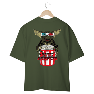 Nome do produto CAMISETA OVERSIZED COSTAS, FILME GREMLINS EVIL PUPPETS