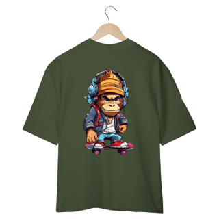 Nome do produto CAMISETA OVERSIZED COSTAS, MONKEY
