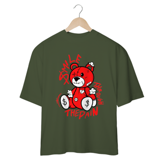 Nome do produto CAMISETA OVERSIZED, URSINHO HARD