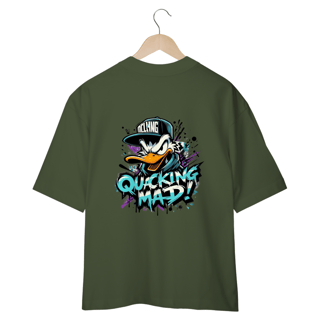 Nome do produto CAMISETA OVERSIZED COSTAS, DUCK QUACKING MAD