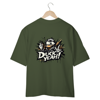 Nome do produto CAMISETA OVERSIZED COSTAS, DUCK YEAH