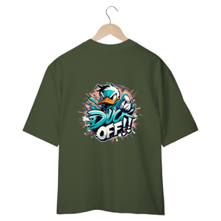 Nome do produto CAMISETA OVERSIZED COSTAS, DUCK OFF