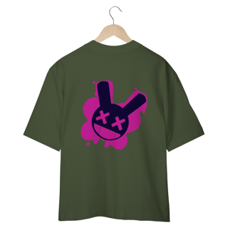Nome do produto CAMISETA OVERSIZED COSTAS, COELHO HARD