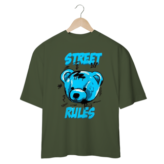 Nome do produto CAMISETA OVERSIZED, URSINHO STREET RULES