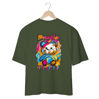 Nome do produto CAMISETA OVERSIZED, URSINHO BROOKLM TEDDY