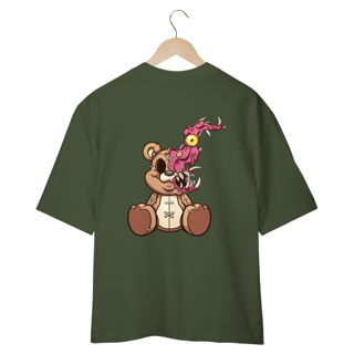 Nome do produto CAMISETA OVERSIZED COSTAS, URSINHO HARD