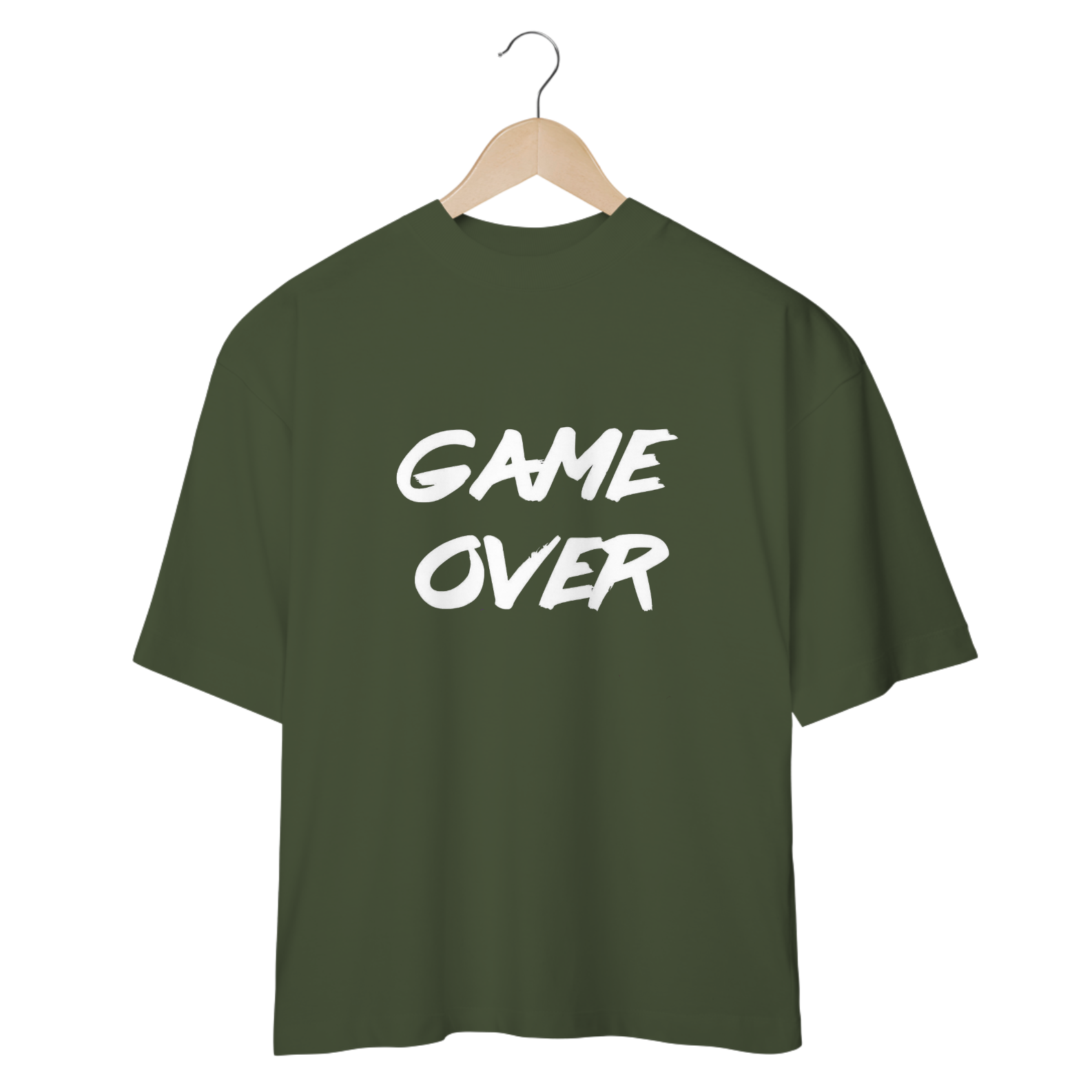 CAMISETA OVERSIZED, GAME OVER