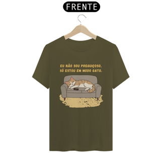 Nome do produto CAMISETA T-SHIRT PRIME, CAT FRASES
