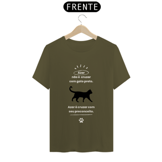 Nome do produto CAMISETA T-SHIRT PRIME, CAT BLACK FRASES