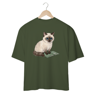 Nome do produto CAMISETA OVERSIZED, STUDIOUS CAT