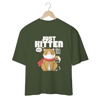 Nome do produto CAMISETA OVERSIZED, JUST KITTEN