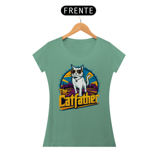 Nome do produto CAMISETA BABY LONG ESTONADA, THE CAT FATHER