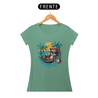 Nome do produto CAMISETA T-SHIRT ESTONADA, BICHO PREGUIÇA 