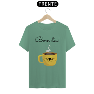 Nome do produto CAMISETA T-SHIRT ESTONADA, PET CAFÉ FRASES