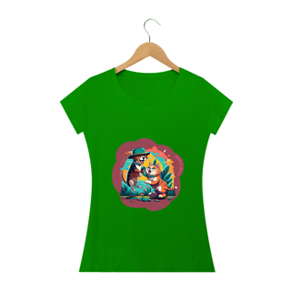Nome do produto CAMISETA BABY LONG QUALITY, PETS BEST FRIENDS