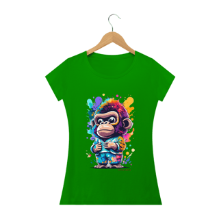 Nome do produto CAMISETA BABY LONG QUALITY, KING MONKEY