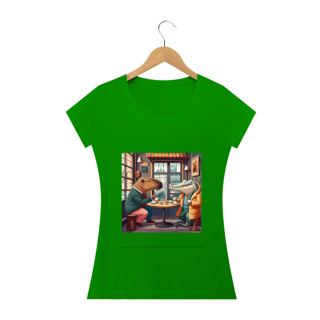 Nome do produto CAMISETA BABY LONG QUALITY,  FRIENDS 