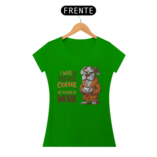 Nome do produto CAMISETA BABY LONG QUALITY, DOG COFFEE