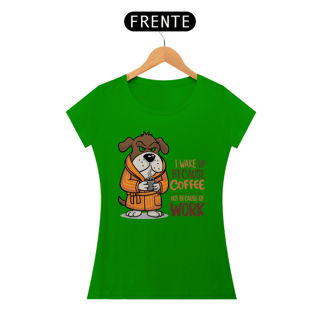 Nome do produto CAMISETA BABY LONG QUALITY, DOG COFFEE