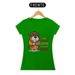 Nome do produto CAMISETA BABY LONG CLASSIC, DOG COFFEE