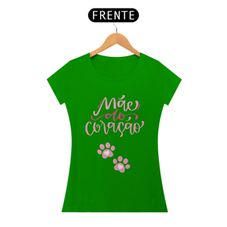 Nome do produto CAMISETA BABY LONG QUALITY, PET MÃE DE CORAÇÃO 
