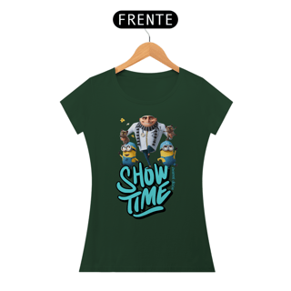 Nome do produto CAMISETA BABY LONG ALGOÃO PIMA CAT, MEU MALVADO FAVORITO SHOW TIME