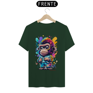 Nome do produto CAMISETA T-SHIRT ALGODÃO PIMA, KING MONKEY