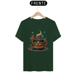 Nome do produto CAMISETA T-SHIRT CLASSIC, CAT IN THE CUP