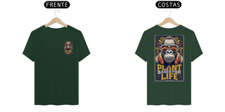Nome do produto CAMISETA T-SHIRT ALGODÃO PIMA, PLANET BASED 